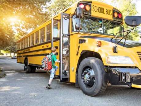 Amerikaanse schoolbus