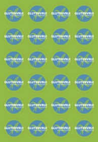 Stickervel 24 stuks