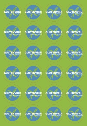 Stickervel 24 stuks